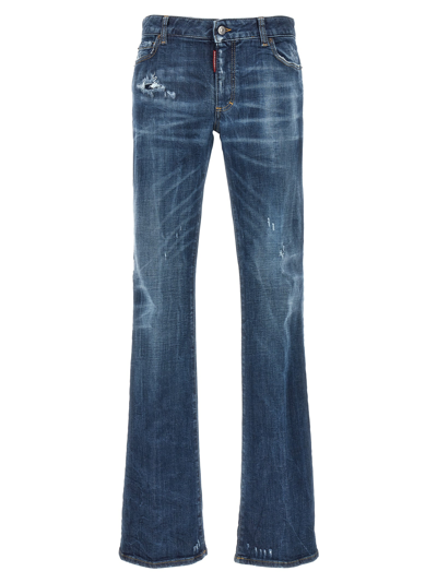 Dsquared2 Flare Jeans Blue In Azul