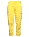 Mason's Woman Pants Mustard Size 10 Cotton, Polyester, Elastane In Yellow
