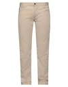 Emporio Armani Man Pants Beige Size 42w-34l Cotton, Elastane