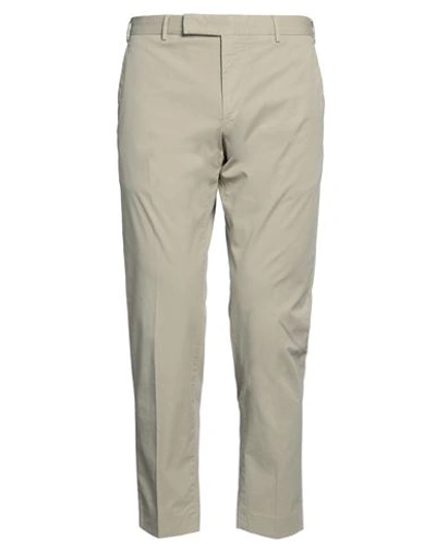 Pt Torino Man Pants Sand Size 40 Cotton, Elastane In Beige