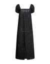 Ganni Woman Maxi Dress Black Size 4 Organic Cotton