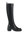 Jil Sander Woman Boot Black Size 8 Calfskin