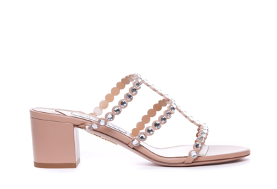 Aquazzura Sandals In Pink