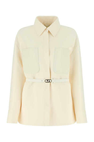 Fendi Jackets And Vests In White