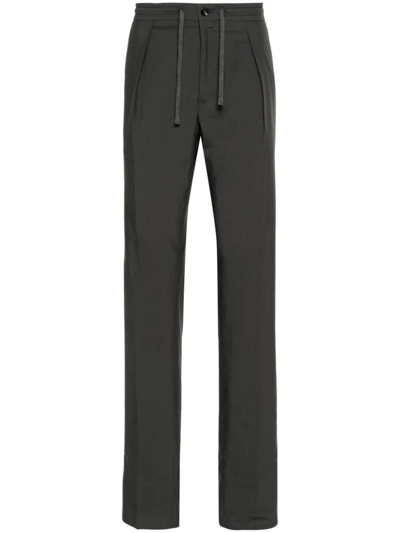 Incotex Model A44 Regular Fit Trousers Clothing In Grey
