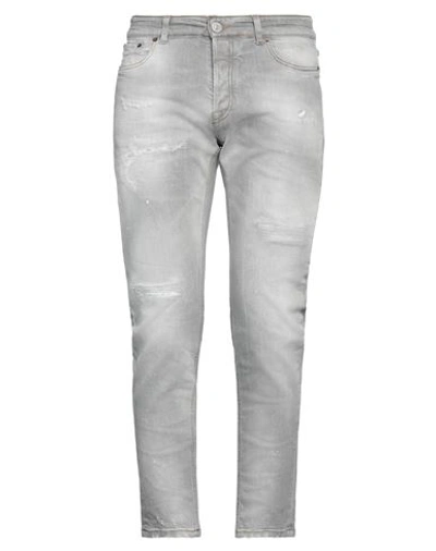 Pmds Premium Mood Denim Superior Man Jeans Grey Size 30 Cotton, Elastane