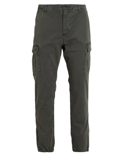 Tommy Hilfiger Man Pants Military Green Size 31w-32l Cotton, Elastane