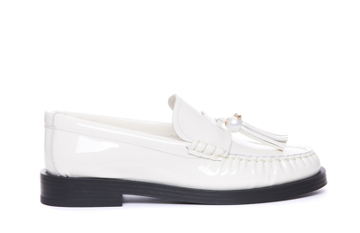 Jimmy Choo Flat Shoes In White