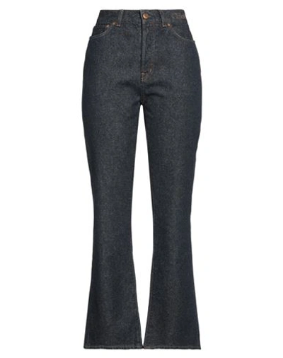 Chloé Woman Jeans Blue Size 30w-29l Cotton, Hemp