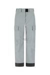 Prada Goretex Tech Pants With Logoed Hems In Gray