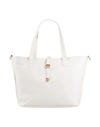 Laura Di Maggio Woman Handbag White Size - Leather