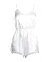 Patrizia Pepe Woman Jumpsuit White Size 10 Viscose, Polyamide, Elastane In White