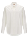 Valentino Poplin Cotton Shirt With Hidden Buttoning