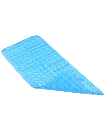 Fresh Fab Finds Anti-bacterial Non-slip Bathtub Mat In Blue