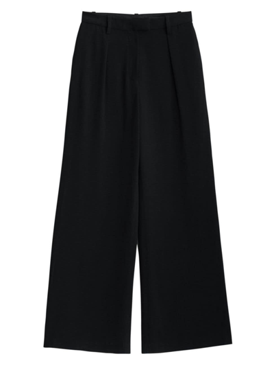 Rag & Bone Women's Bennett Japanese Crepe Pant In Black