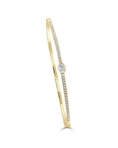 Sabrina Designs 14k 0.66 Ct. Tw. Diamond Bangle Bracelet In Gold