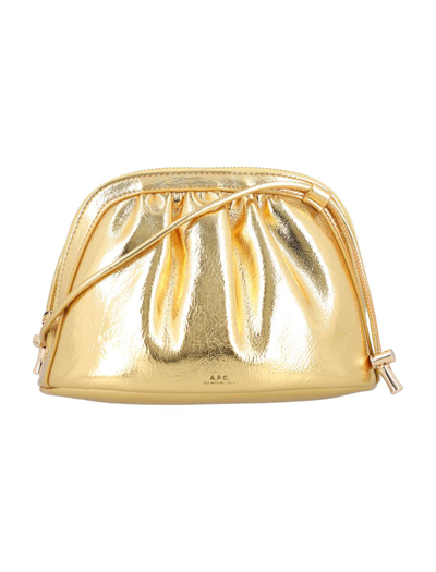 Apc A.p.c. Ninon Bag In Gold