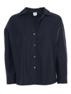 Aspesi Camicia In Cotone Con Collo Francese Shirts Blue In Blue