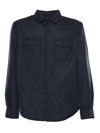 Aspesi Shirts In Blue