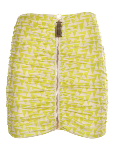 Elisabetta Franchi Skirt In Yellow