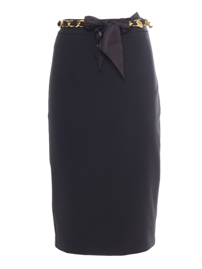 Elisabetta Franchi Skirt In Black
