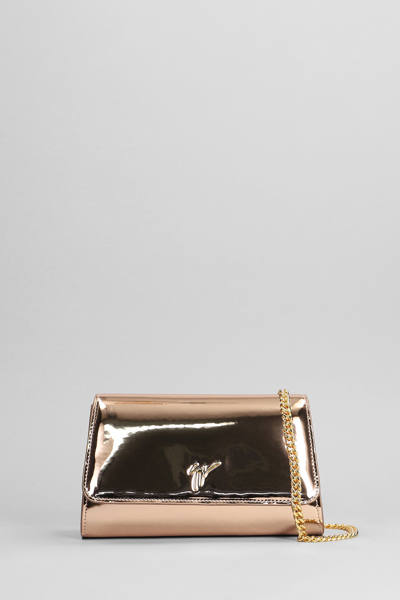 Giuseppe Zanotti Cleopatra Shoulder Bag In Copper Leather