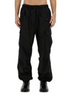 Dries Van Noten Utility Trousers Featuring Multiple Pockets In Black