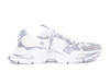 Dolce & Gabbana Dolce&gabbana Air Master Silver/white Fabric Sneaker In White