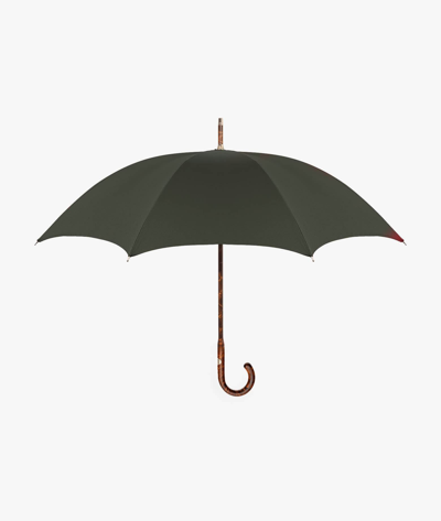 Larusmiani Umbrella Travel Umbrella In Olive