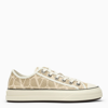 VALENTINO GARAVANI VALENTINO GARAVANI TRAINER LOW-TOP TOTALOOP TOILE ICONOGRAPHE BEIGE/IVORY WOMEN