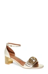 KURT GEIGER MAYFAIR ANKLE STRAP SANDAL