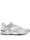 NEW BALANCE MADE IN UK 991V1 PIGMENTED SNEAKERS - WOMEN'S - CALF SUEDE/FABRIC/RUBBER