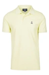 Psycho Bunny Kids' Classic Polo In Lime Granita