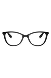 Dolce & Gabbana 54mm Optical Glasses In Black