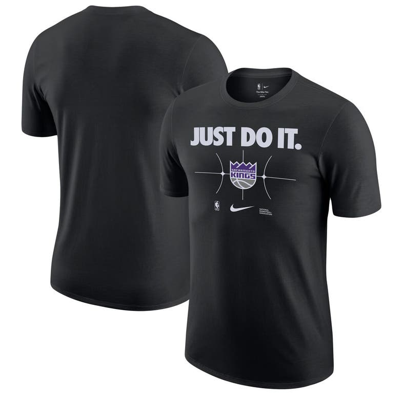 Nike Sacramento Kings Essential  Men's Nba T-shirt In Black