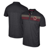 Colosseum Black Boston College Eagles Langmore Polo In Black