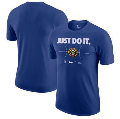 Nike Navy Denver Nuggets Just Do It T-shirt