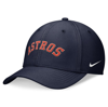 Nike Navy Houston Astros Primetime Performance Swooshflex Hat In Blue