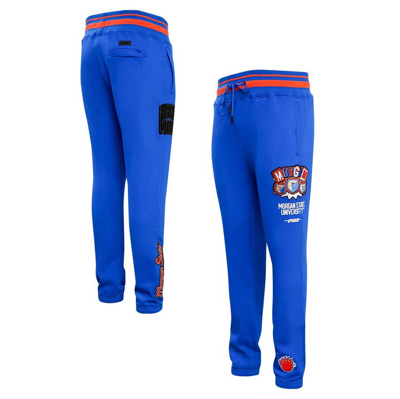 Pro Standard Royal Morgan State Bears Homecoming Fleece Sweatpants