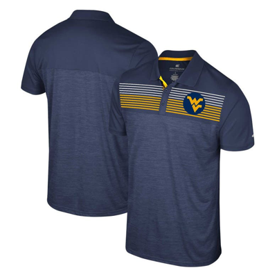 Colosseum Navy West Virginia Mountaineers Langmore Polo