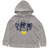 BLUE 84 BLUE 84  GRAY MICHIGAN WOLVERINES COLLEGE FOOTBALL PLAYOFF 2023 NATIONAL CHAMPIONS GAMEROOM BURNOUT 