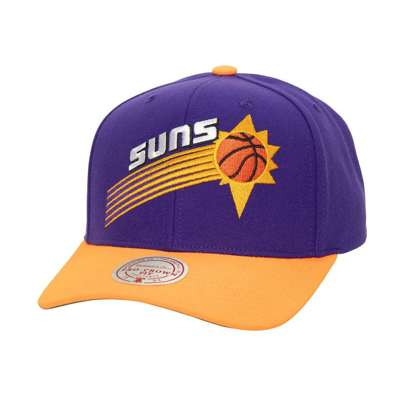 Mitchell & Ness Men's  Purple, Orange Phoenix Suns Soul Xl Logo Pro Crown Snapback Hat In Purple,orange