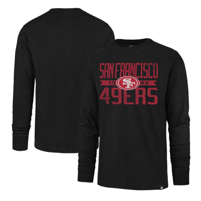 47 ' Black San Francisco 49ers Wide Out Franklin Long Sleeve T-shirt
