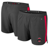 COLOSSEUM COLOSSEUM CHARCOAL OHIO STATE BUCKEYES LANGMORE SHORTS