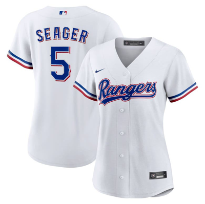 Nike Corey Seager White Texas Rangers Home Replica Player Jersey