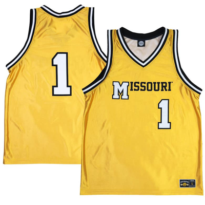 19nine Gold Missouri Tigers 1988/89 Basketball Legacy Jersey