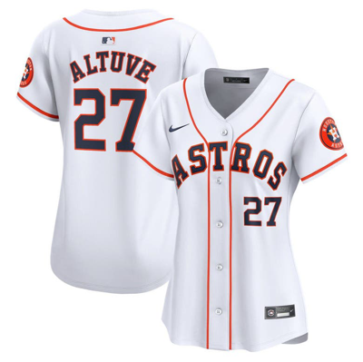 Nike Jose Altuve White Houston Astros Home Limited Player Jersey