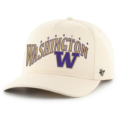 47 '  Cream Washington Huskies Classic Hitch Adjustable Hat