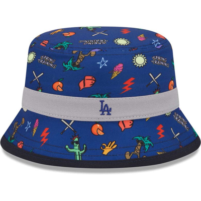New Era Kids' Toddler  Royal Los Angeles Dodgers Spring Training Icon Bucket Hat