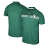 COLOSSEUM COLOSSEUM GREEN MICHIGAN STATE SPARTANS LANGMORE POLO